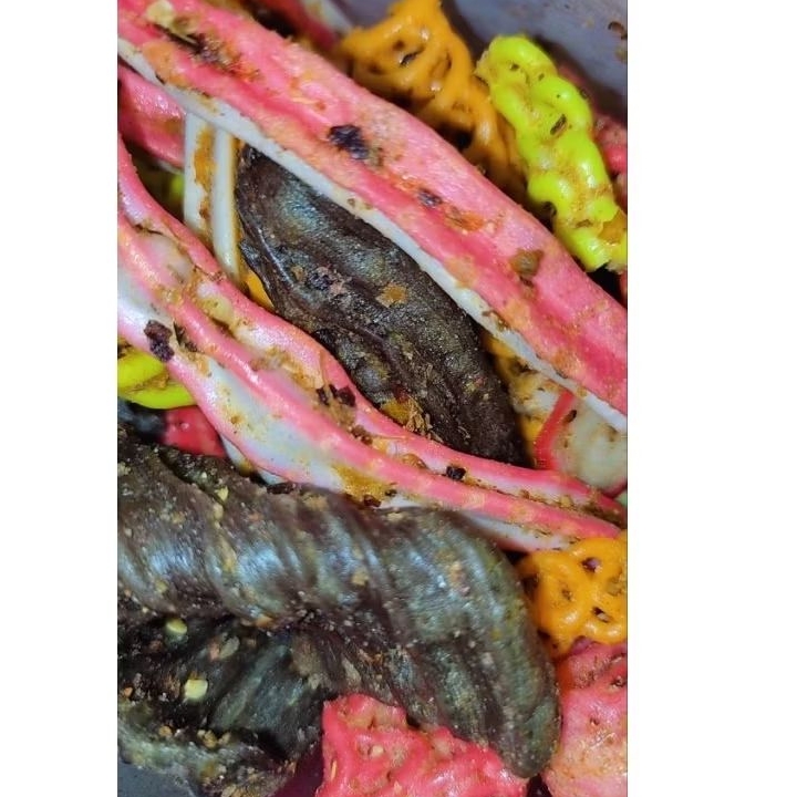 

KERUPUK SEBLAK CAMPUR MIX PEDAS JUARA SNACK 500 Gram