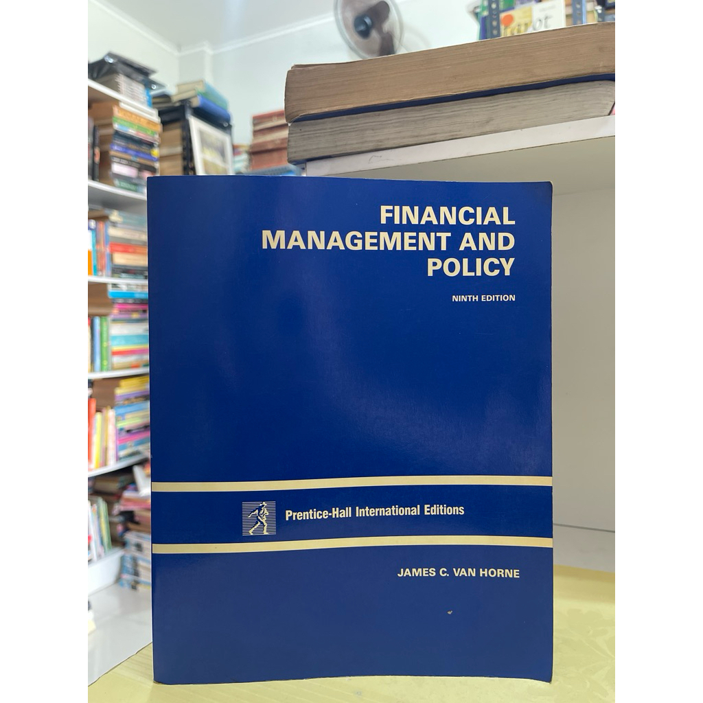BUKU FINANCIAL MANAGEMENT AND POLICY NINTH EDITION BY JAMES C VAN HORNE