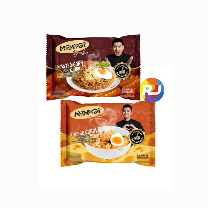 

Momogi Signature Mie Instant Noodle 115gr - Jagung Bakar / Roasted Corn