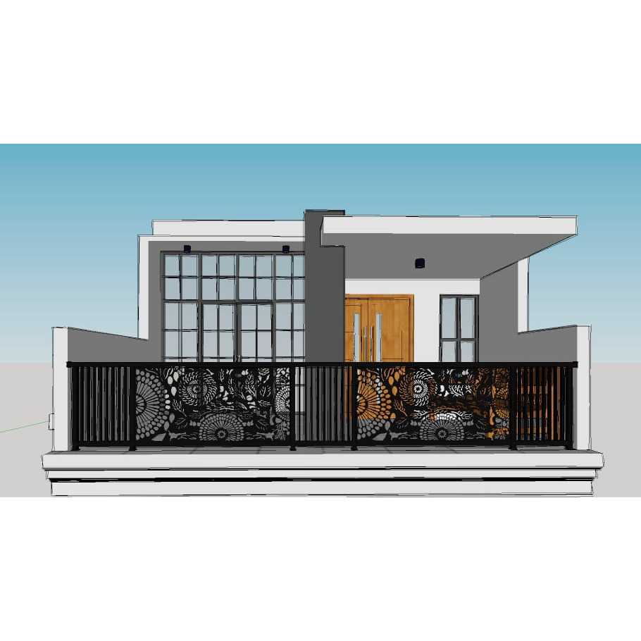 D'Arsitek Studio - Desain Rumah Industrial Kekinian