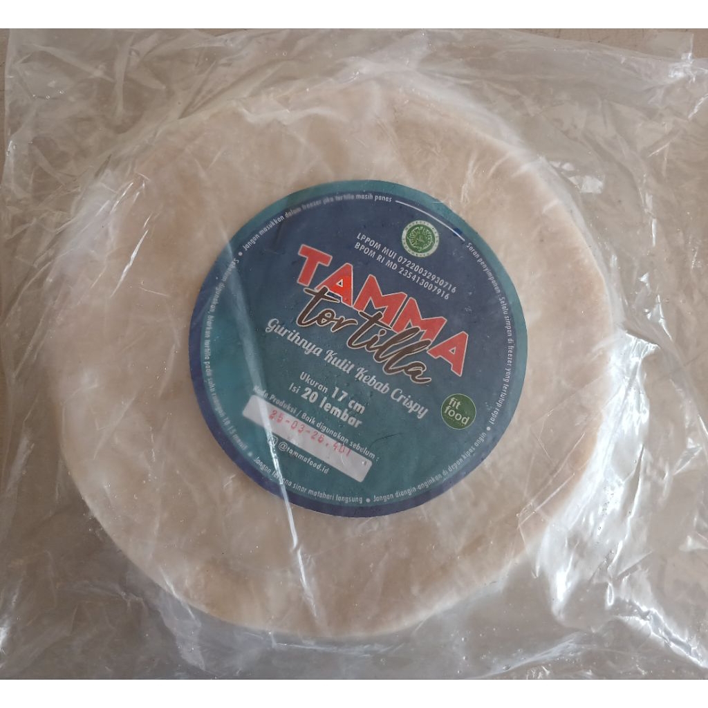 

tortila tamma catering ukuran17cm