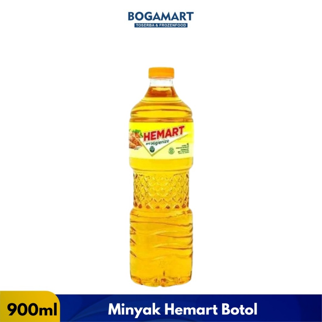 

Minyak Hemart Botol 900ml 1pcs