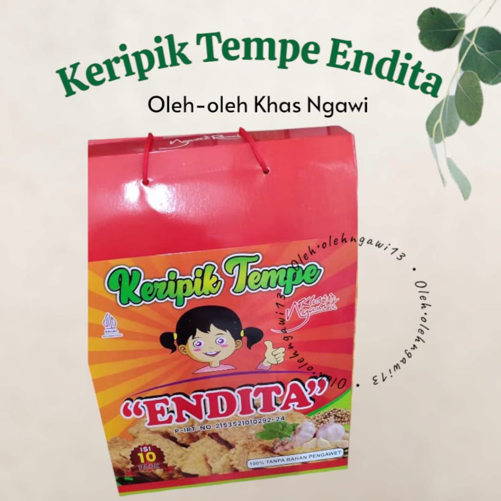 

KERIPIK TEMPE ENDITA BOX , KERIPIK TEMPE , OLEH OLEH KHAS NGAWI, KERIPI TEMPE DUS