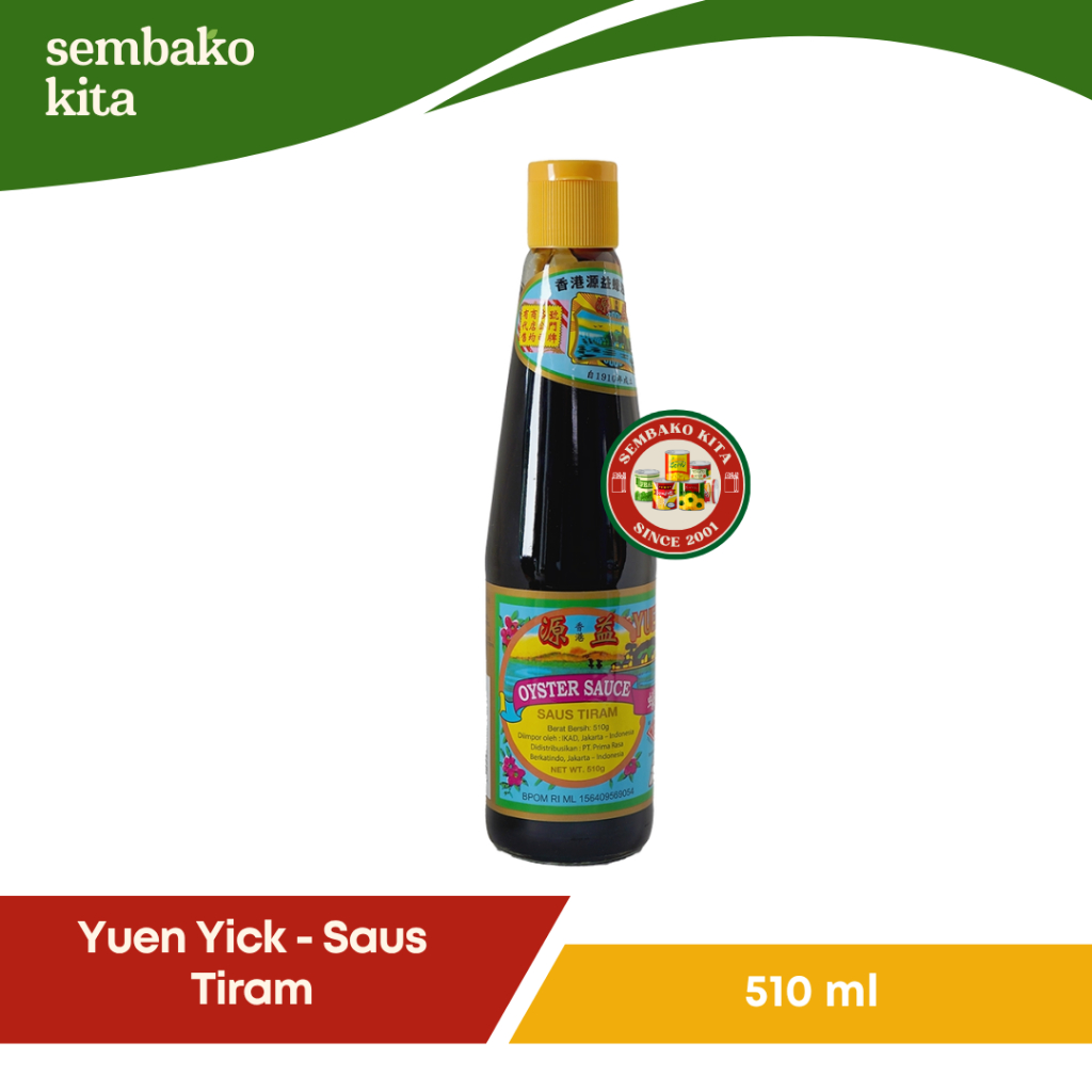 

Yuen Yick – Oyster Sauce / Saus Tiram 510 ml