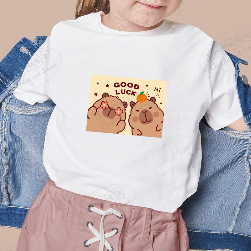 Sablon Setrika Capybara | Stiker Untuk Kaos