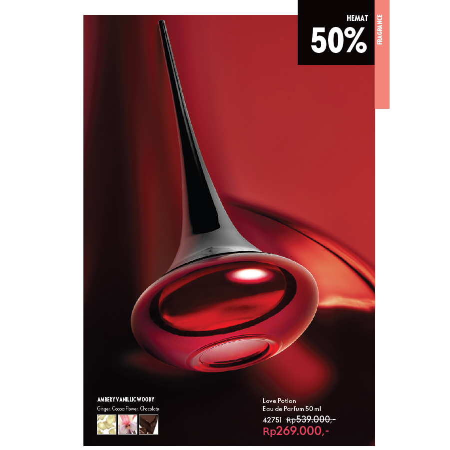 42751 Love Potion Eau De Parfum / Oriflame