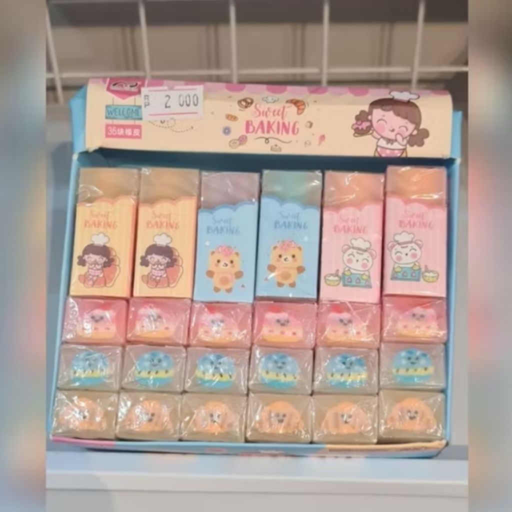 

#KarensMart PENGHAPUS KARAKTER CUTE FANCY / ERASER LUCU