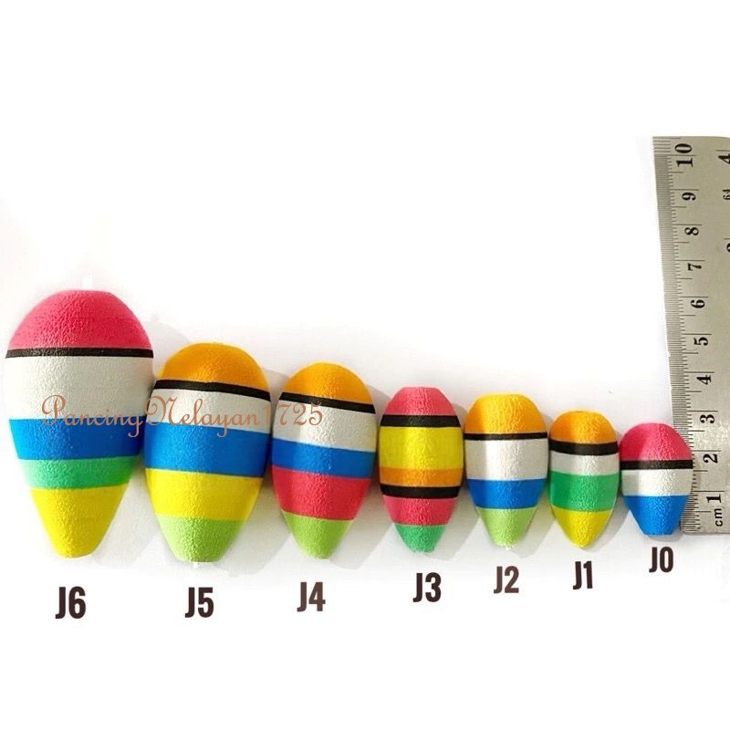 Pelampung Pancing Busa Jantung/ Kumbul Busa