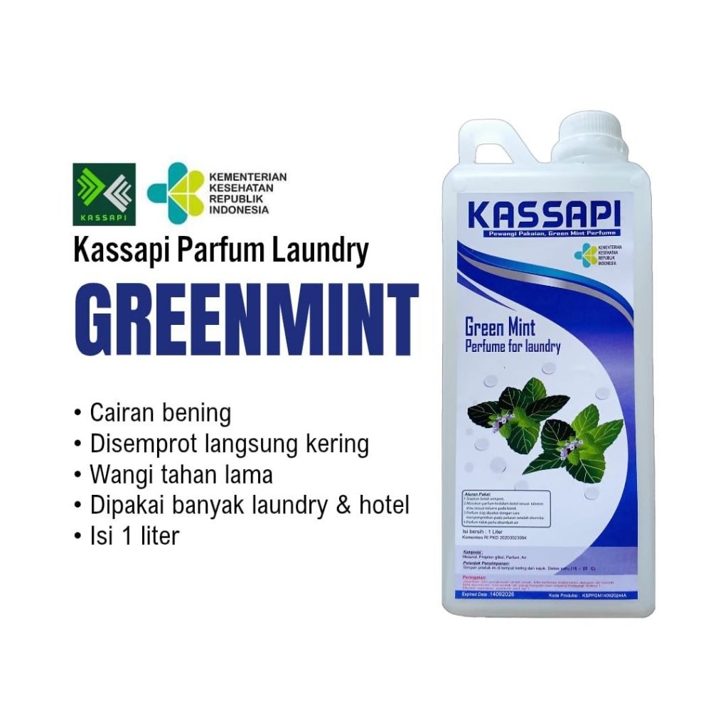 Kassapi Parfum Laundry Grenmint