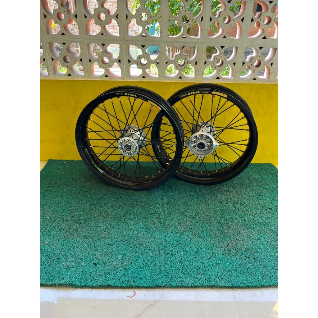 Velg Supermoto KLX 250/300 Dan 300/350 Ring 17 Custome Takasago Excel Asia Tanp Ban Ring 17