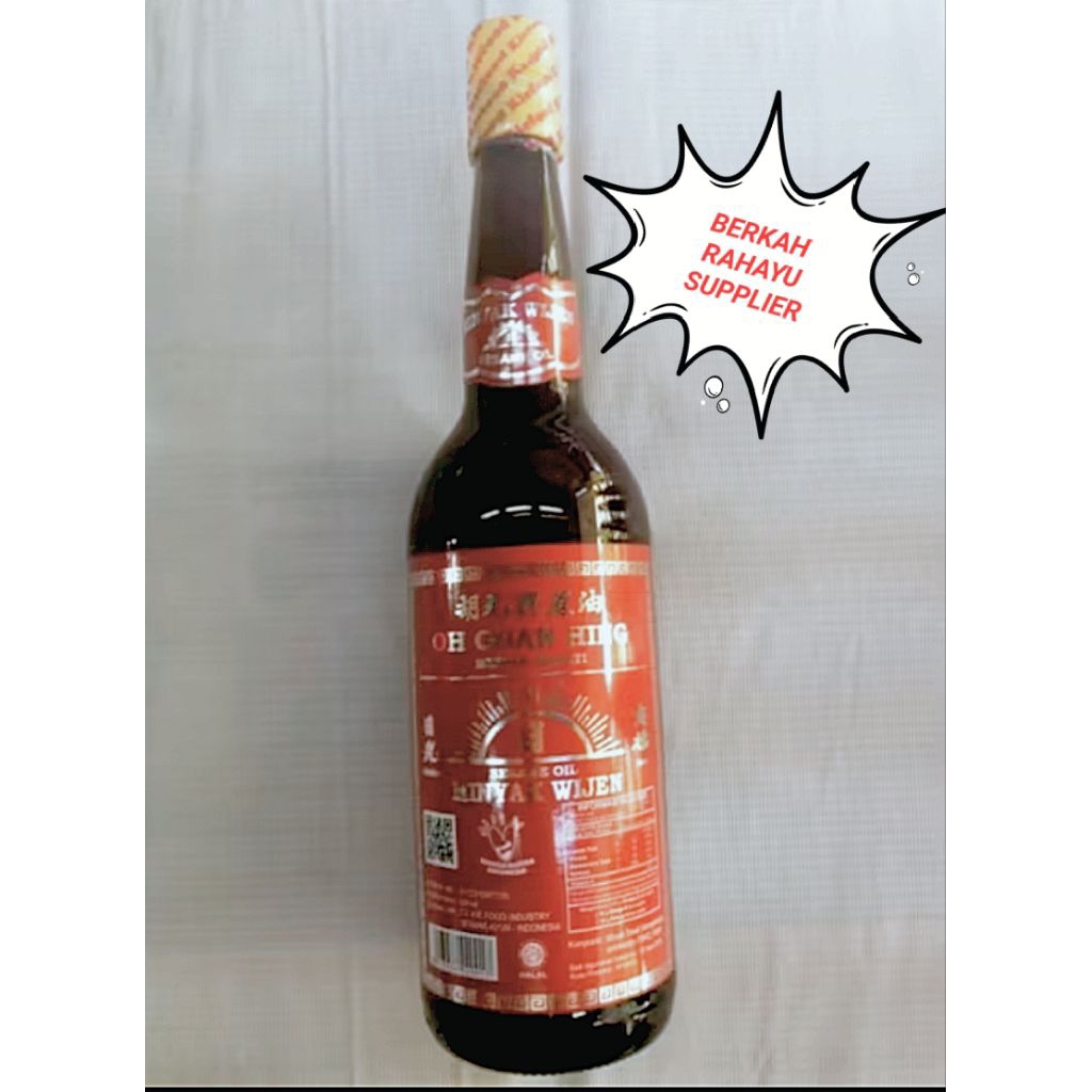 

Minyak Wijen Sesame Oil OH GUAN HING 600 gr 100% ORIGINAL