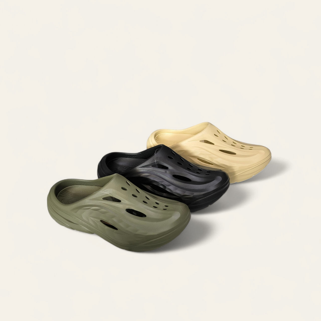 Sandal Slop HO Restore 2.0 Sandal Pemulihan Pria & Wanita Full Karet/Rubber Bisa COD Ukuran 40-45