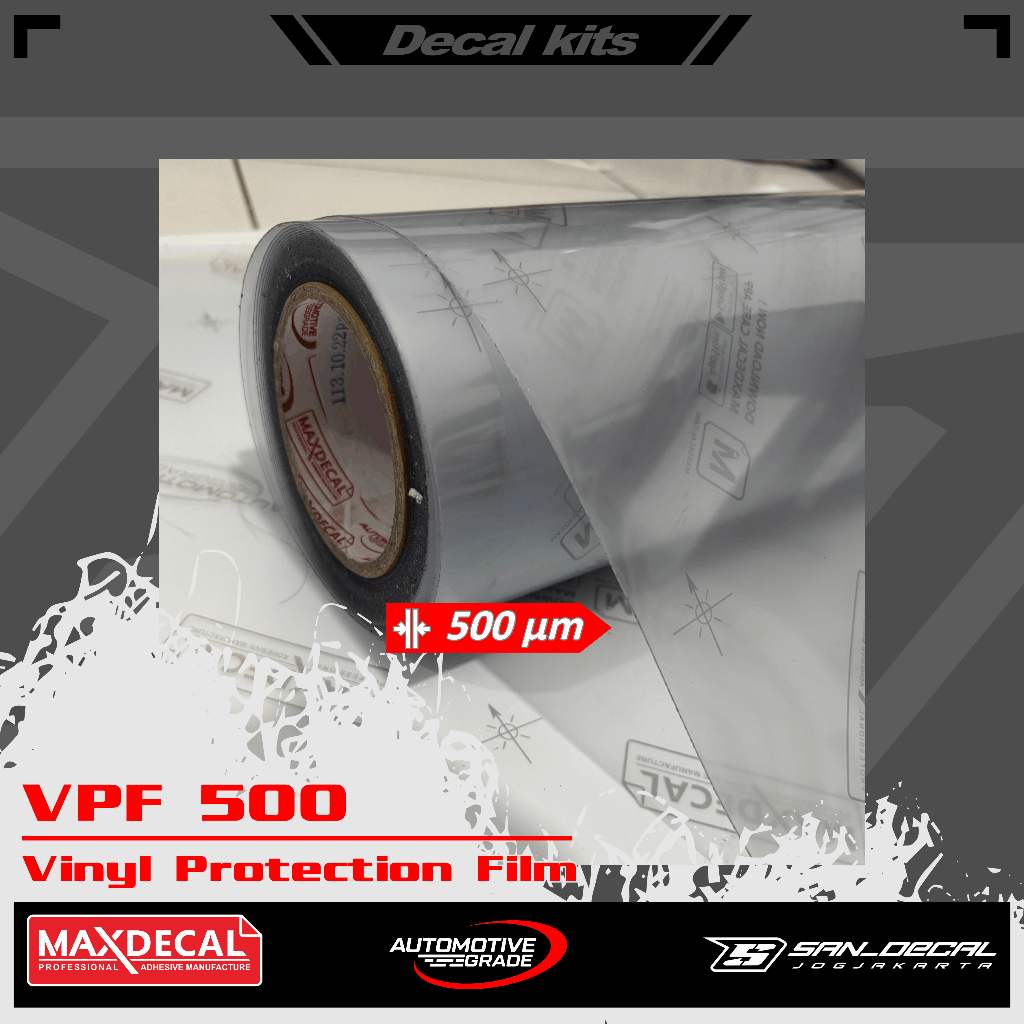 Maxdecal Vinyl Protection Film VPF 500 micron