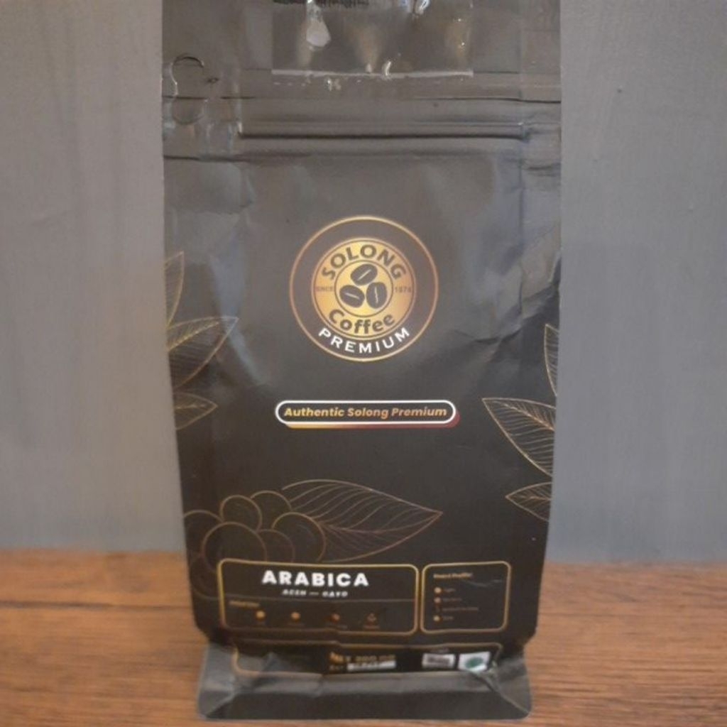 

Kopi Arabica Aceh Gayo Honey/Authentic Solong Premium Coffee 200 gr