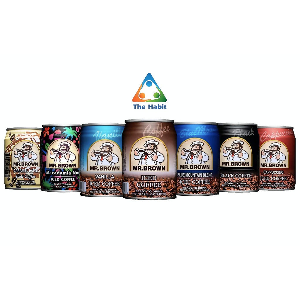 

(The Habit) Mr Brown Coffeen Can all variant 240ml