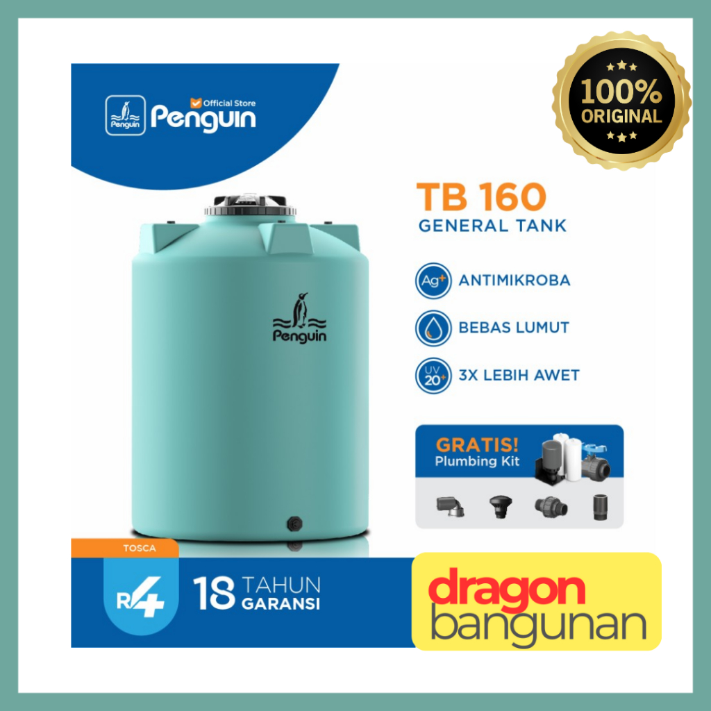 Tangki Air Penguin TB 160 Tosca / Toren Air Penguin 1550 Liter / Tandon Air
