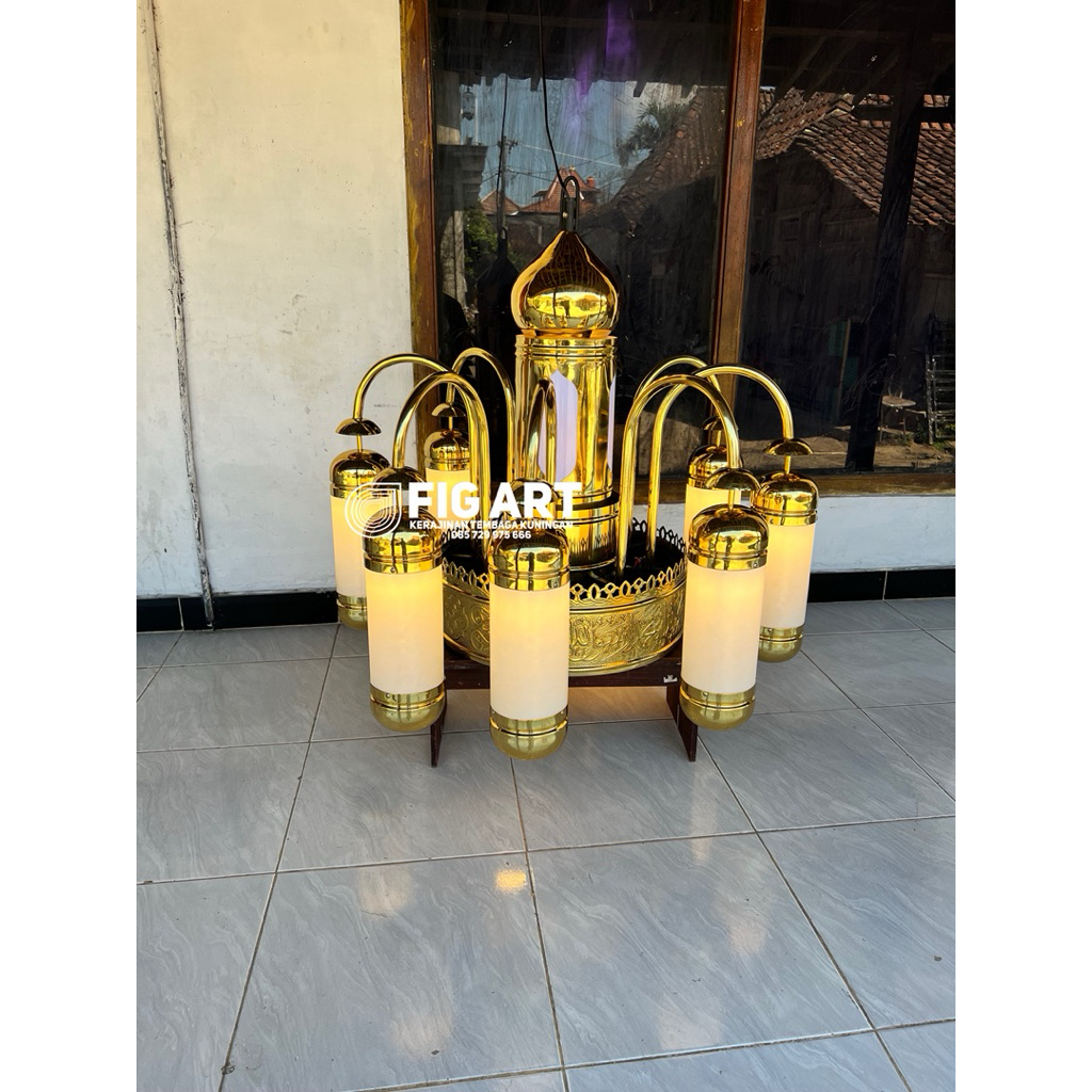 REPLIKA LAMPU NABAWI KUNINGAN