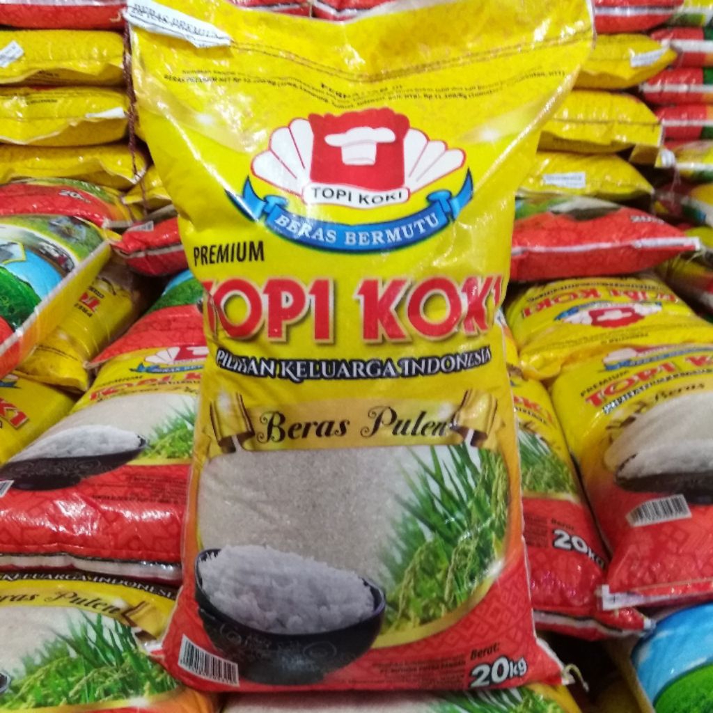 

BERAS TOPI KOKI PALEMBANG