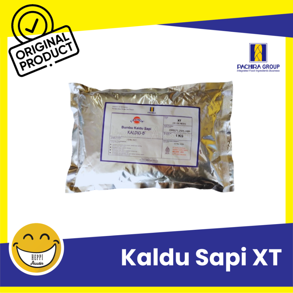 

Bumbu Kaldu Sapi Kaldio B XT Beef Powder 1KG