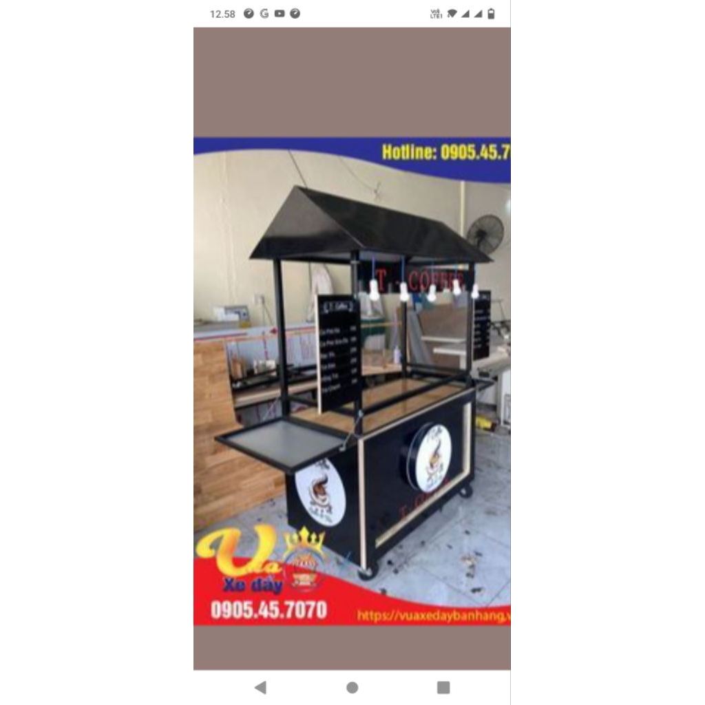 gerobak jualan ACP premium