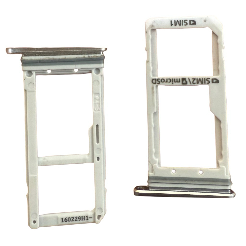 simtray/tempat kartu sim card samsung S7 Flat asli original