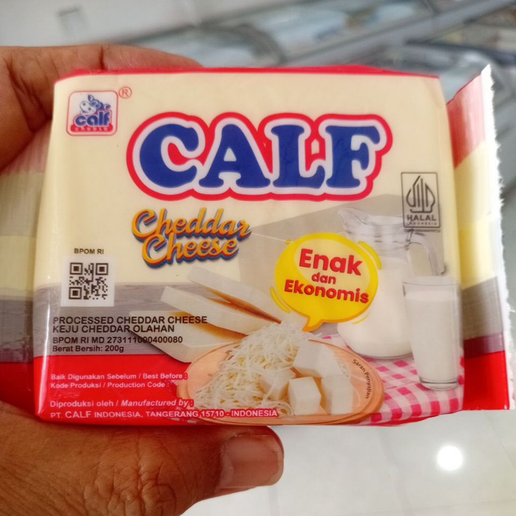 

Calf cheddar cheese 200 gram