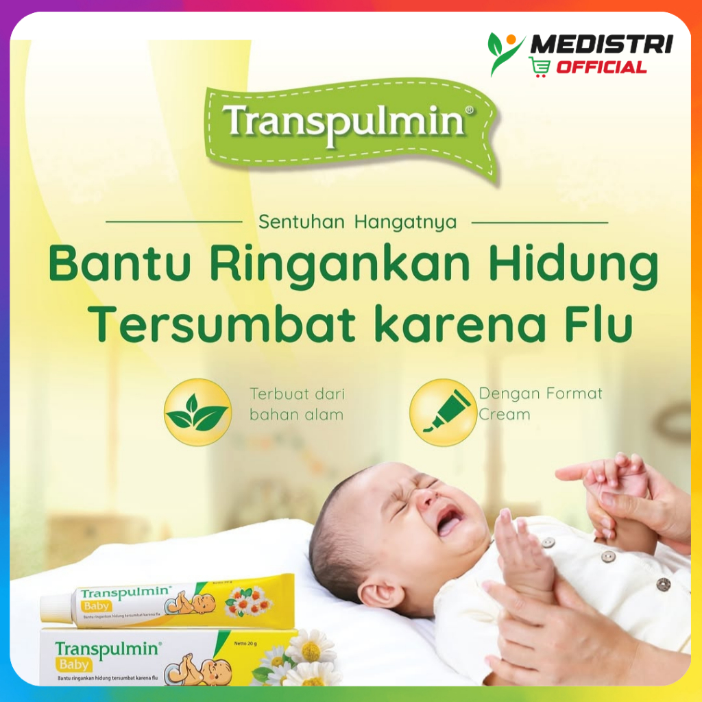 Transpulmin Baby Kids 10gr 20gr Balsam Bayi Batuk Pilek