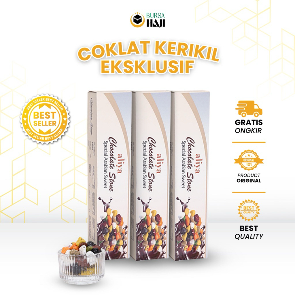

Cokelat Kerikil Arab Premium Mini Pack Khas Arab Cokelat Batu Original Oleh-oleh Haji Umroh