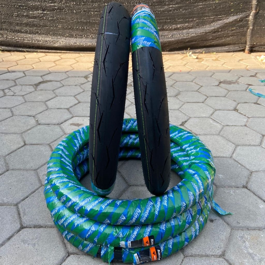 BAN KINGLAND CTX HYDRA 90/80 RING 17 TUBETYPE NON TUBELEES SOFT MEDIUM COMPOUND PROFIL BAN DONAT