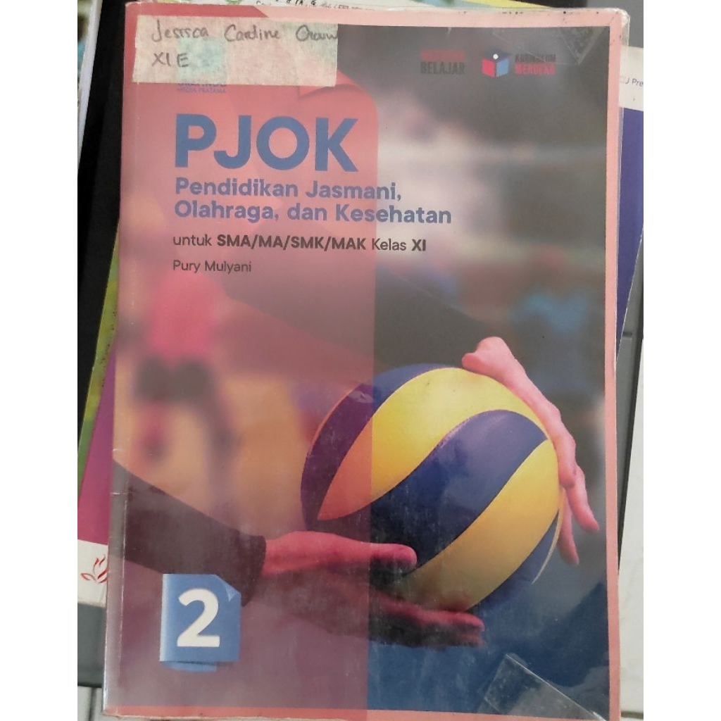 Buku PJOK kelas XI Penerbit Grafindo Media Pratama