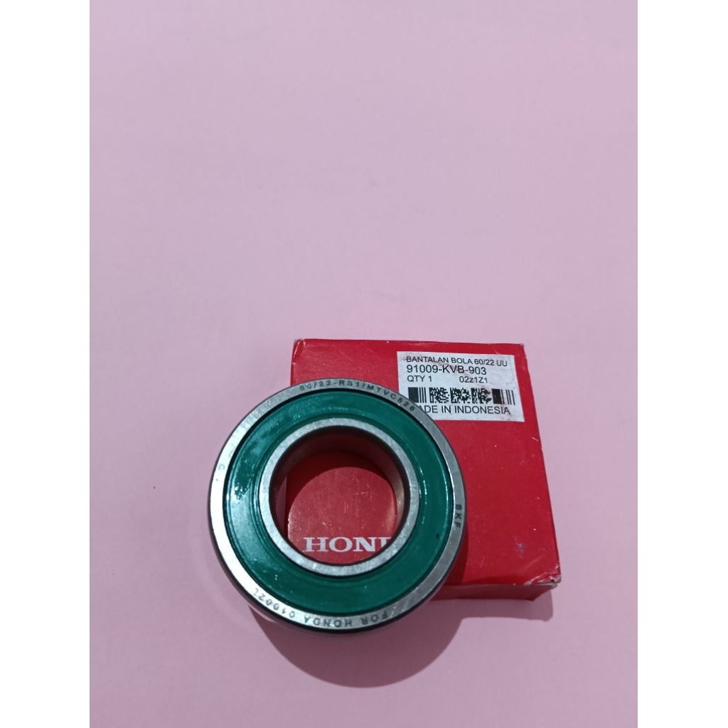 60/22 LAHER BEARING RODA BELAKANG BEAT, BEAT FI, VARIO 110, SCOPPY SPACY BANTALAN RODA