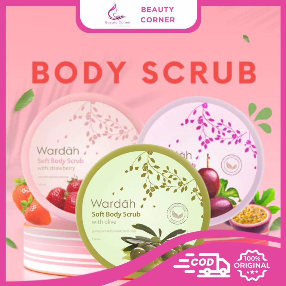 Wardah Soft Body Scrub - Scrub Tubuh