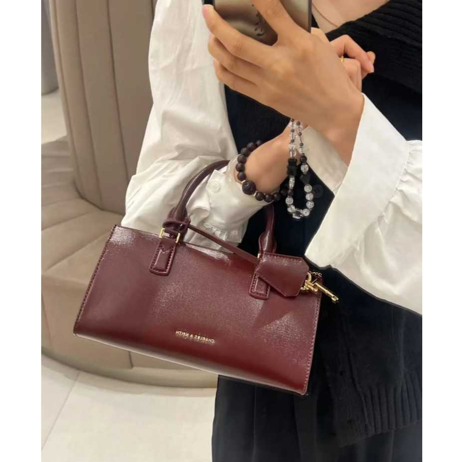 Tas Mini Kerry Tote Bag - Tas CK Free Key Chain #9461