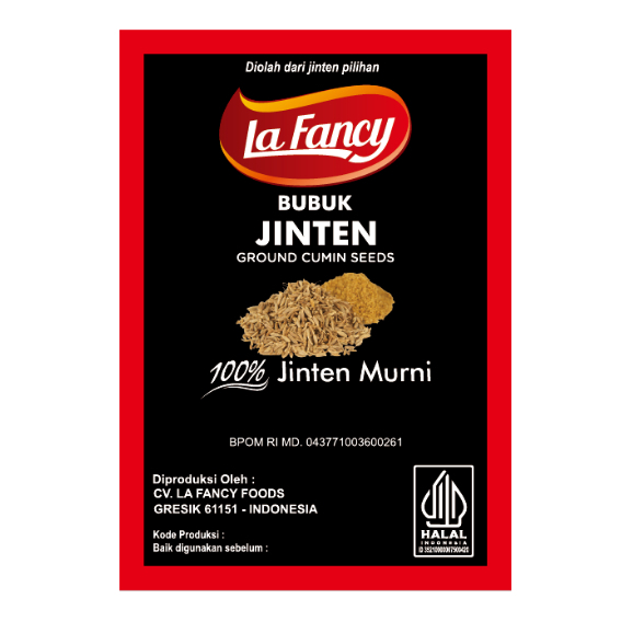 

La Fancy Foods Jinten Bubuk 100% Murni 5g - Renteng
