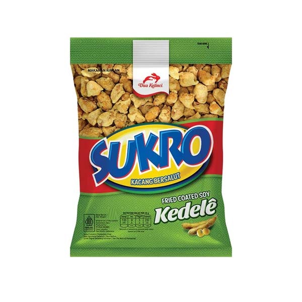 

[oddsolshop] pekanbaru/Dua Kelinci Sukro Kedele 95GR Kacang Bersalut Fried Coated Soy
