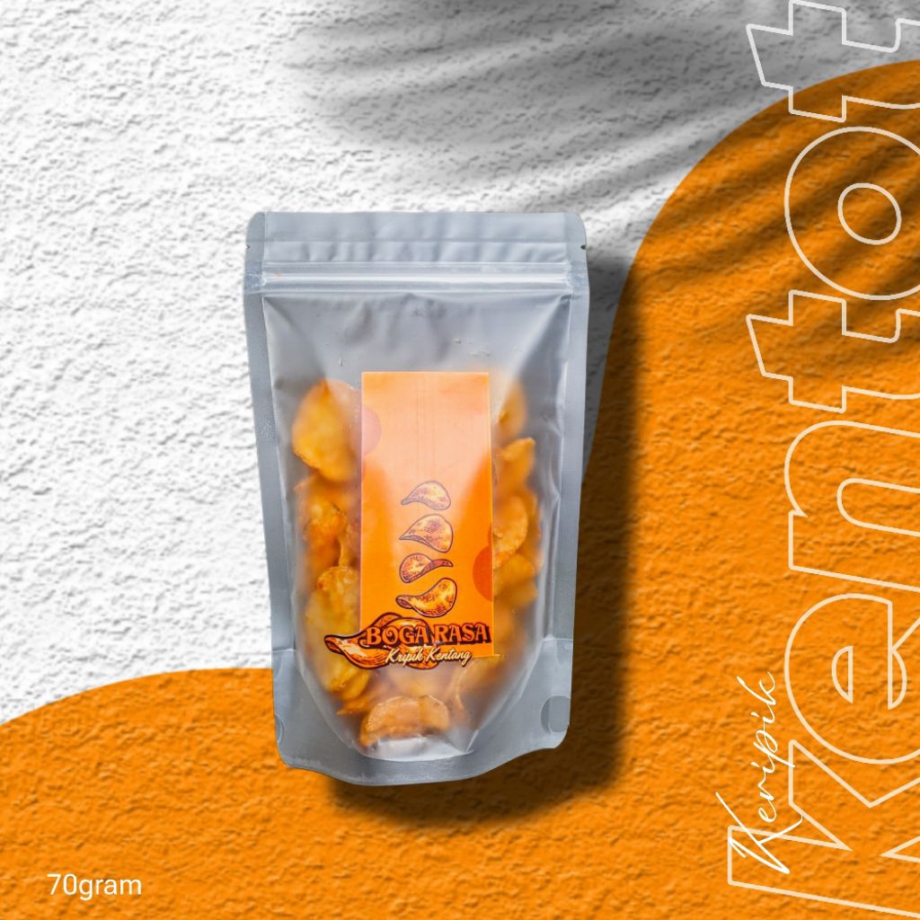 

Keripik Kentang BogaRasa Keripik Kentang Varian Rasa 180GRAM Cemilan Keluarga Enak Renyah