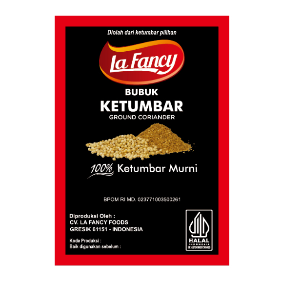 

La Fancy Foods Ketumbar Bubuk 100% Murni 15g - Renteng