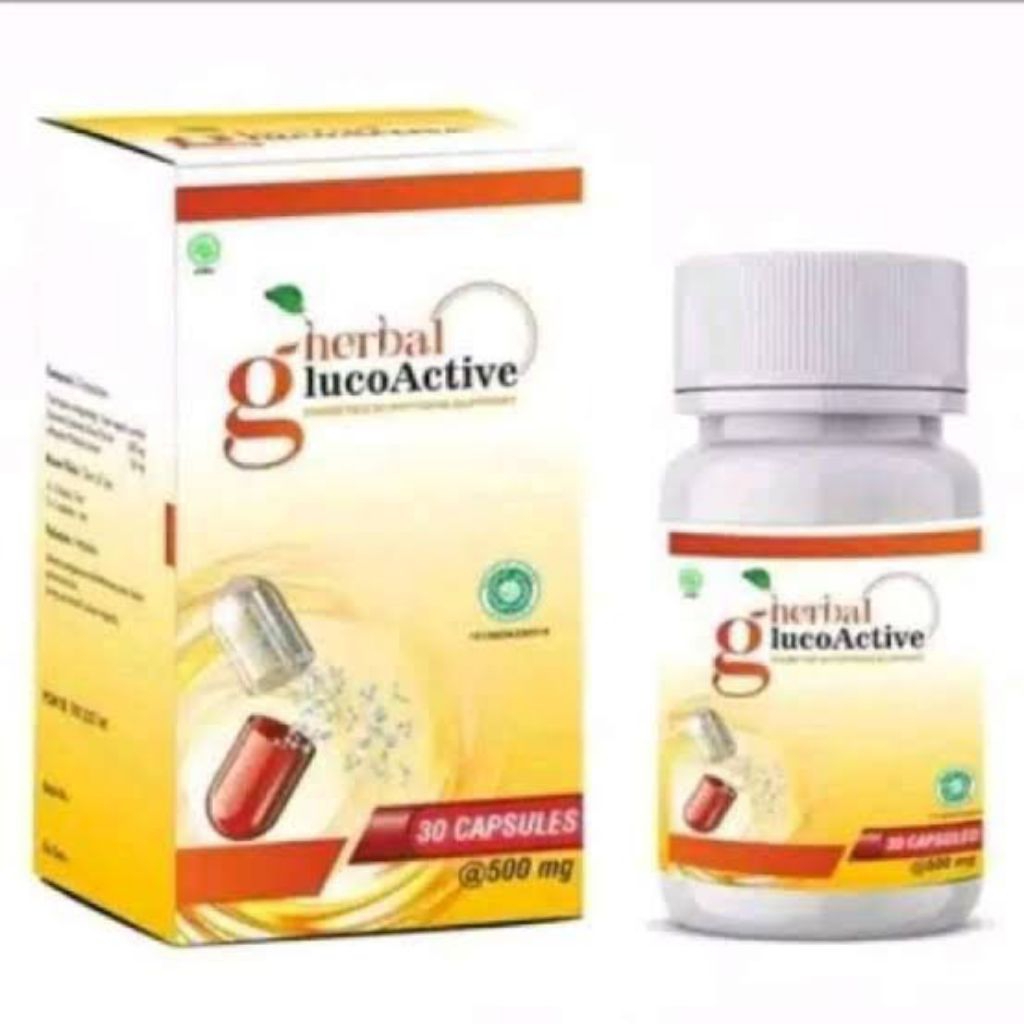GLUCOACTIVE Original Herbal Untuk Diabetes