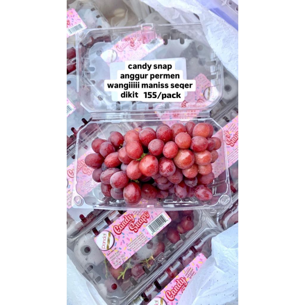 

Anggur candy snap Seedless