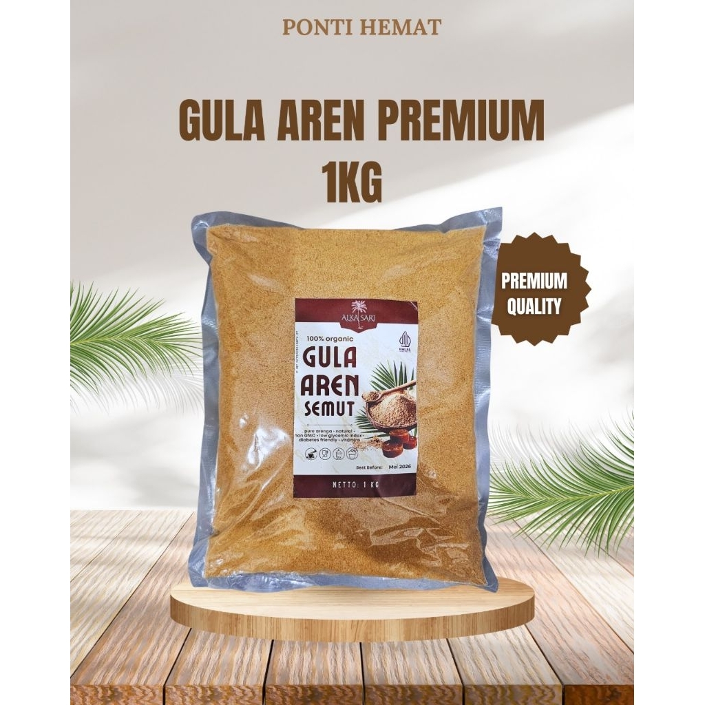 

Gula aren bubuk 1kg / Gula aren premium
