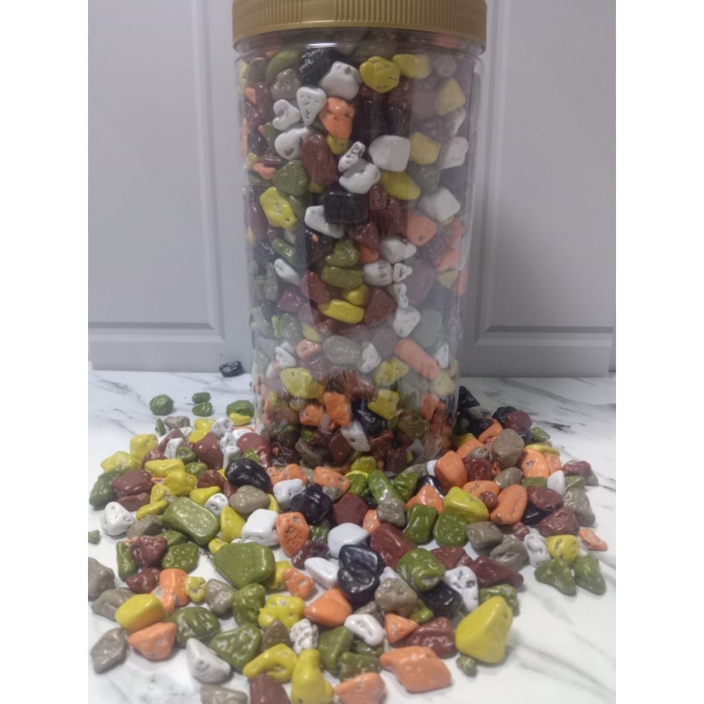 

Coklat Batu Kerikil Coklat Turki kemasan toples 1kg oleh-oleh khas haji dan umrah