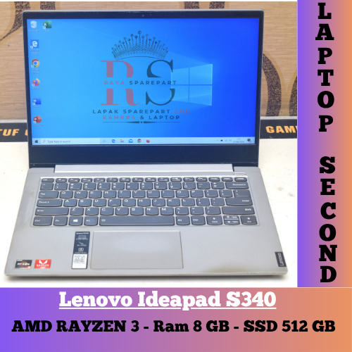 Laptop Lenovo Ideapad S340 | AMD RAYZEN 3 [ SECOND ]