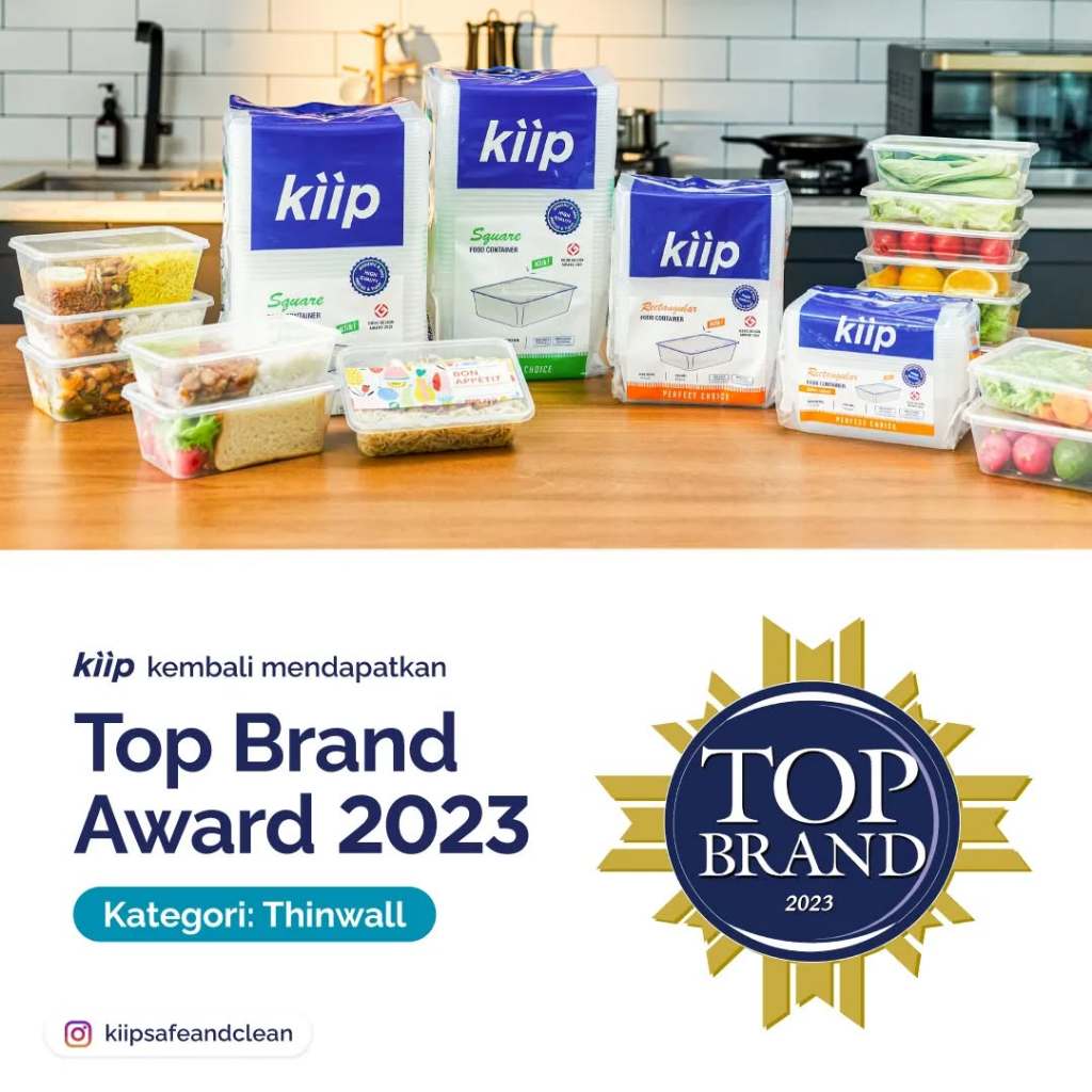 Thinwall Kotak Makan Plastik/ Box Makan Thinwall/ Thinwall Rectangular/ Food Container KIIP