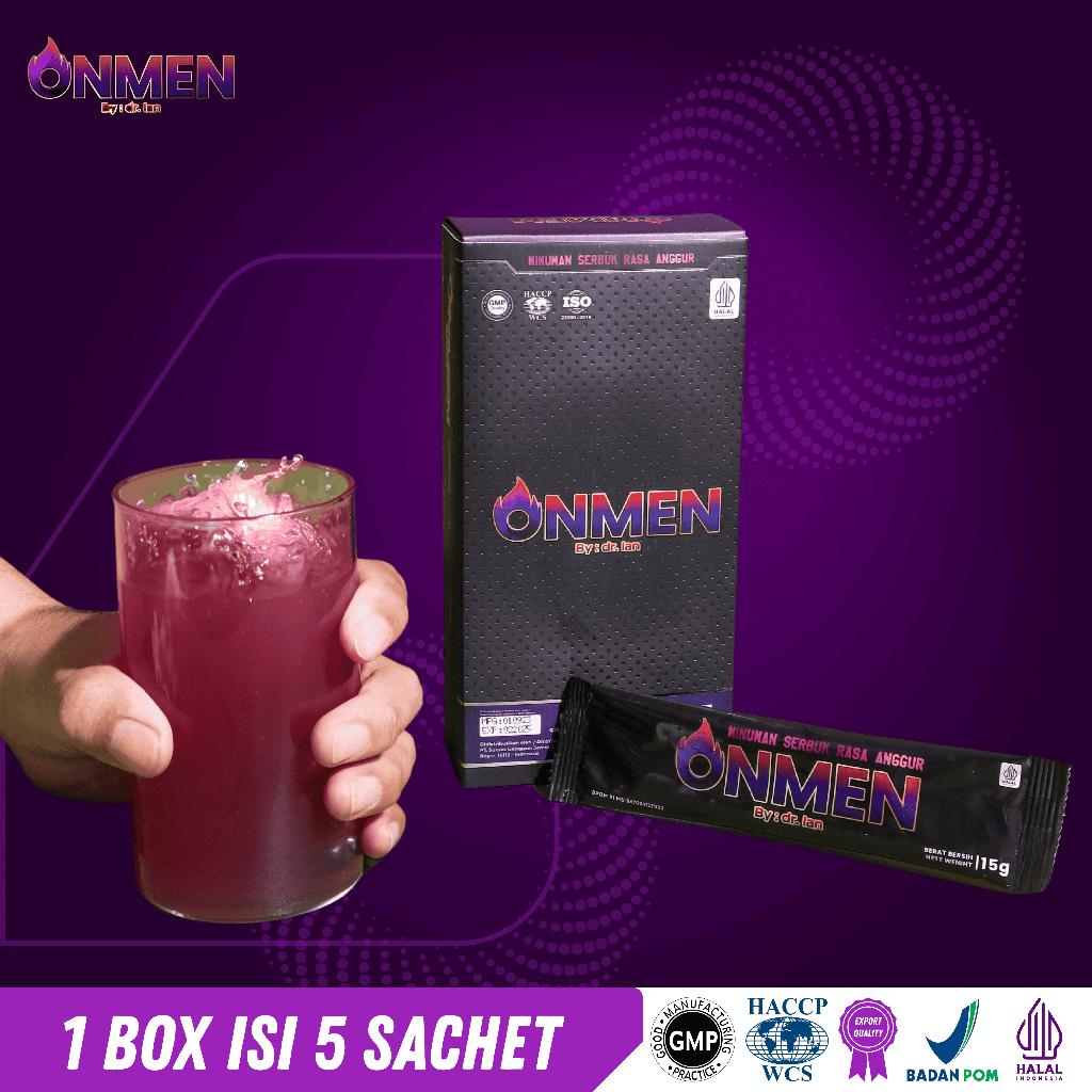ONMEN - MINUMAN SUPLEMEN (BELI 1 BOX GRATIS 1 BOX)