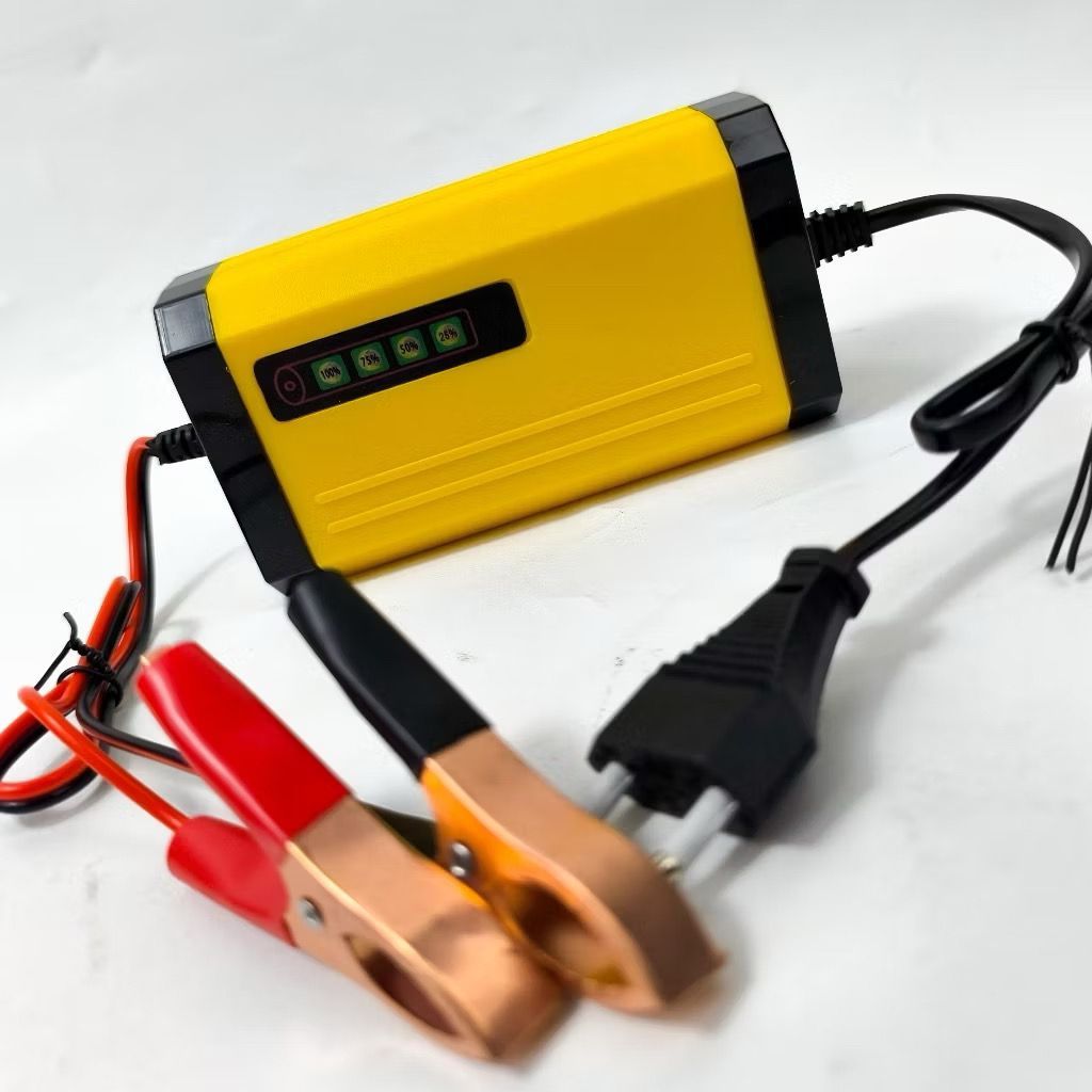 Adaptor Charger Aki Pengisi Daya Cepat Aki Sunpro SP-1202X 12V2A 12Volt 220 Watt