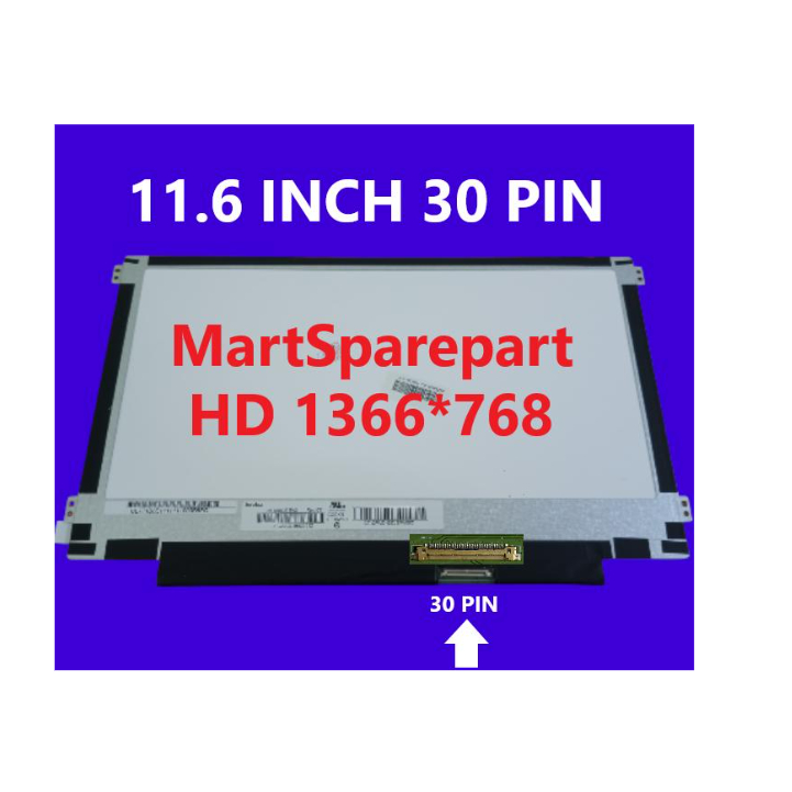 LED LCD ACER SWITCH 11 SW5-111 SERIES 116030SRL 11.6 INCH 30 PIN HD
