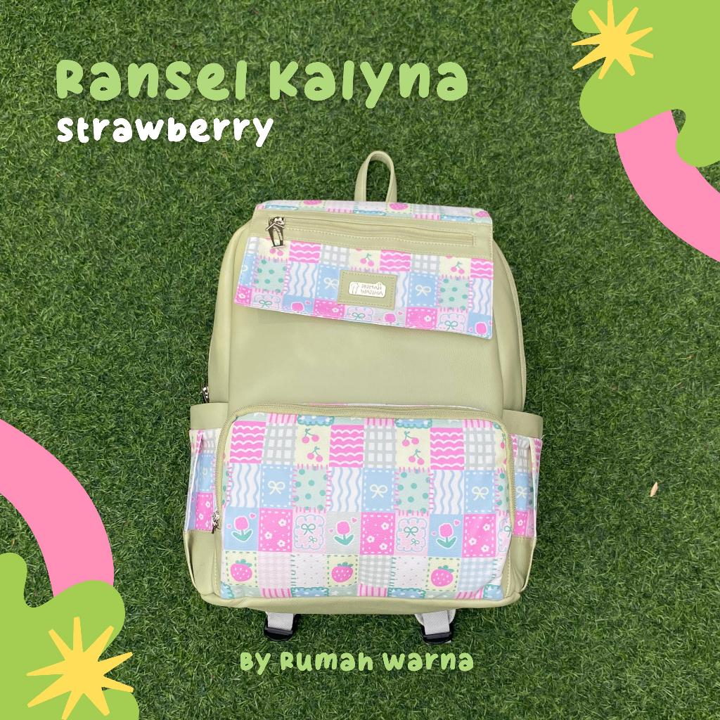 RUMAH WARNA Tas Ransel Wanita Tas Ransel Motif Tas Sekolah Wanita Tas Kerja Wanita Tas Kuliah Wanita