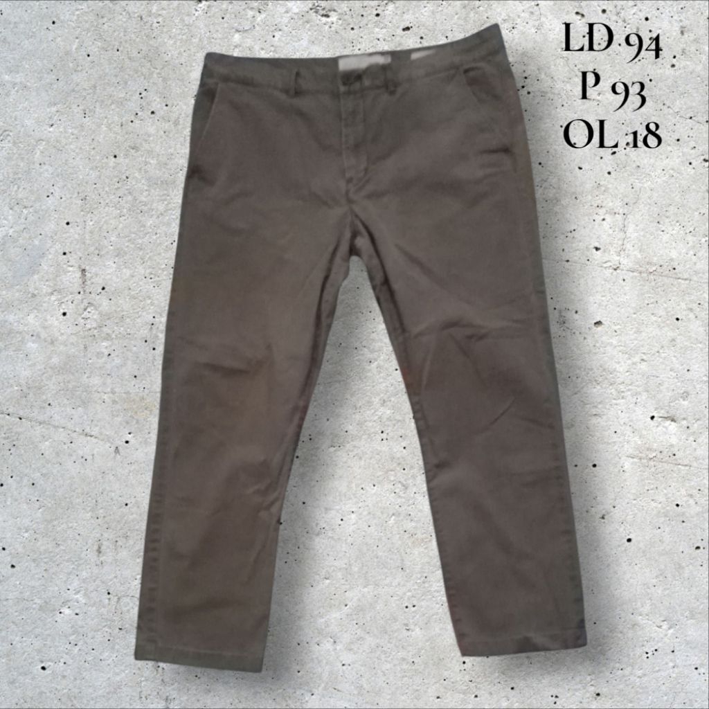 CELANA CHINO H&M SECOND BRANDED