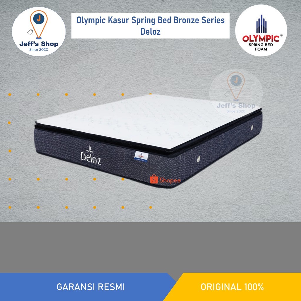 Olympic Kasur Spring Bed Bronze Series Deloz