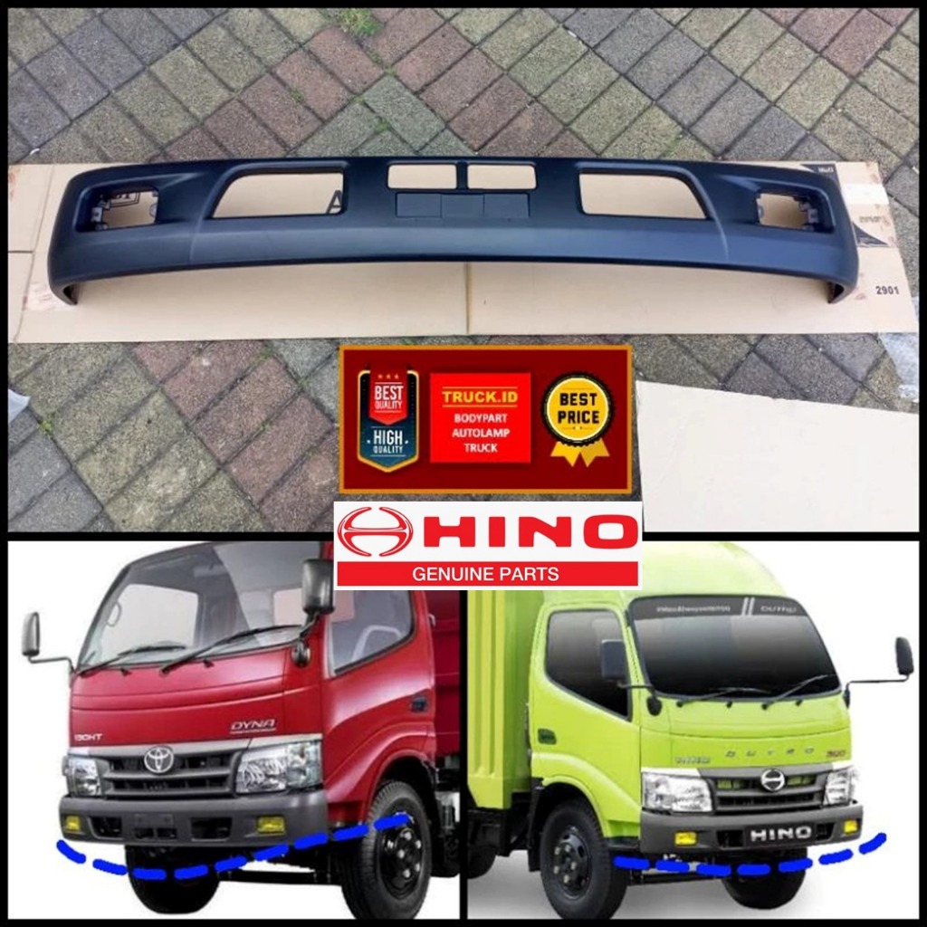 BEMPER BUMPER DEPAN HINO DUTRO TOYOTA DYNA SAURUS *ori quality 1203